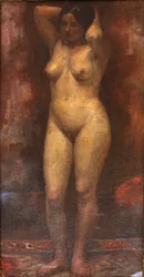 Nude, oil on canvas